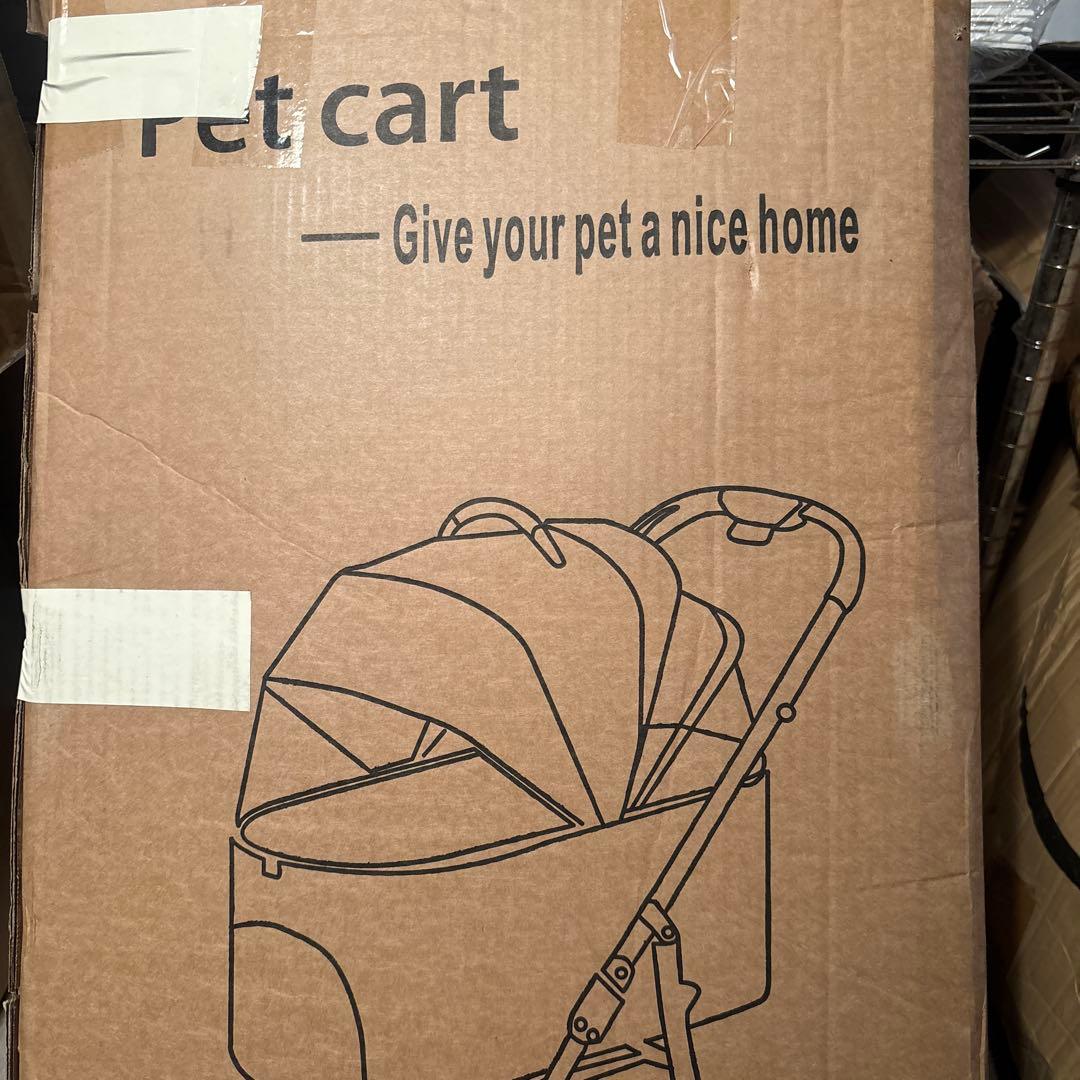 ペットカート 多頭の小型犬&猫 中型犬一匹用