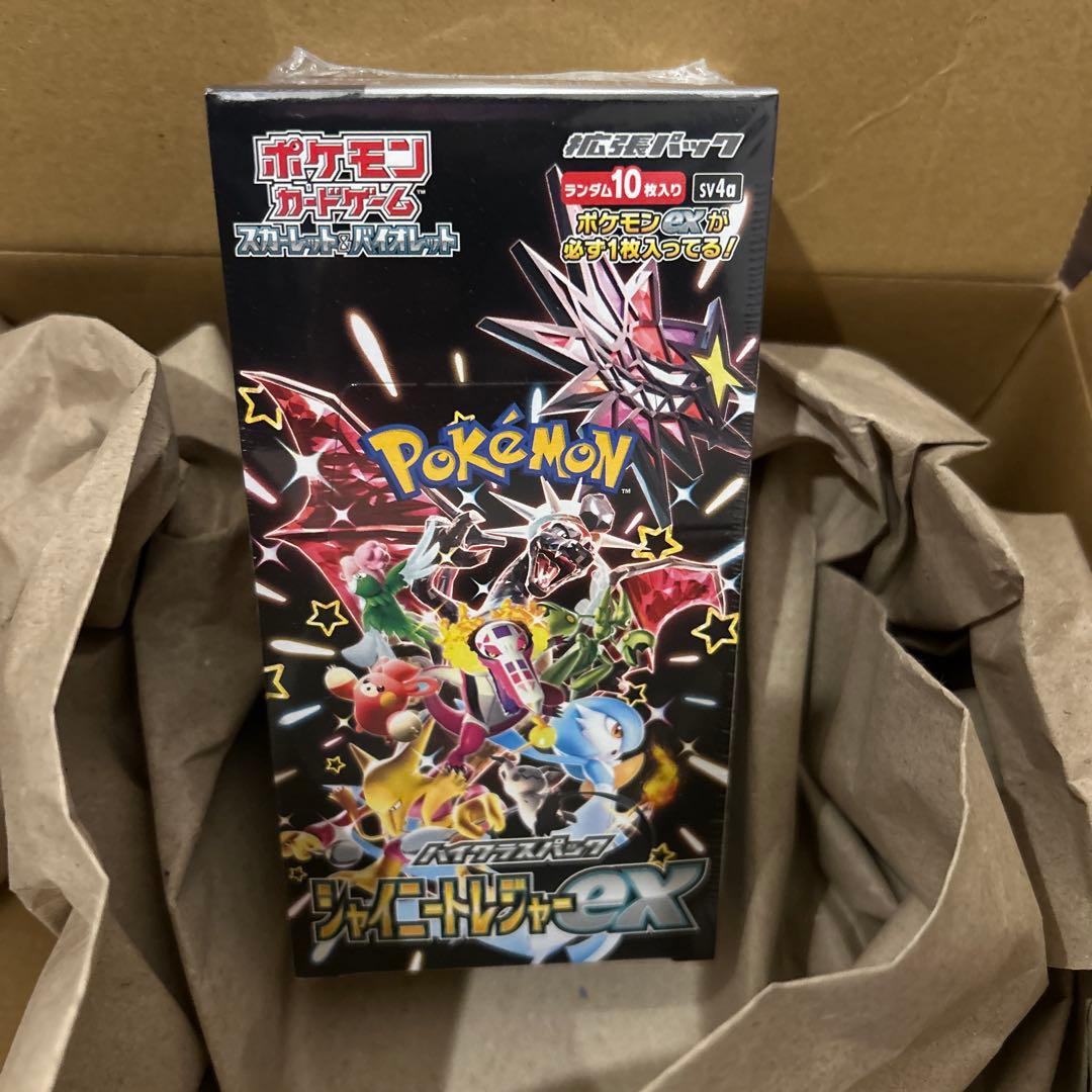 【新品未開封】ポケモンカード シャイニートレジャーex 1BOX