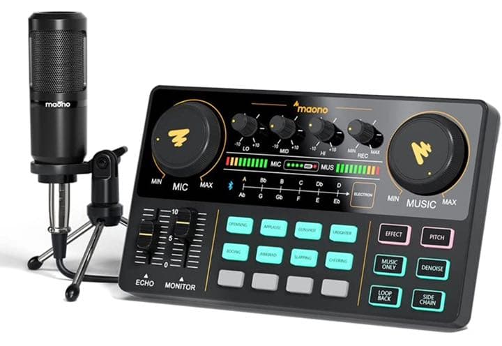 オーディオミキサー オーディオインターフェース Mixer ポッドキャスト