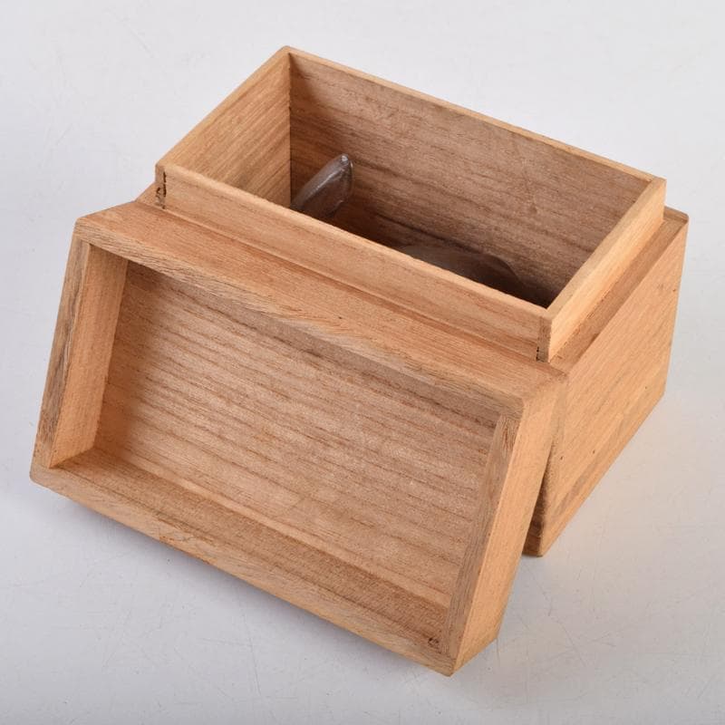 古銅　ブロンズ像　兎　置物　三郎刻印あり(吉田三郎？)　時代箱付　V　R9104