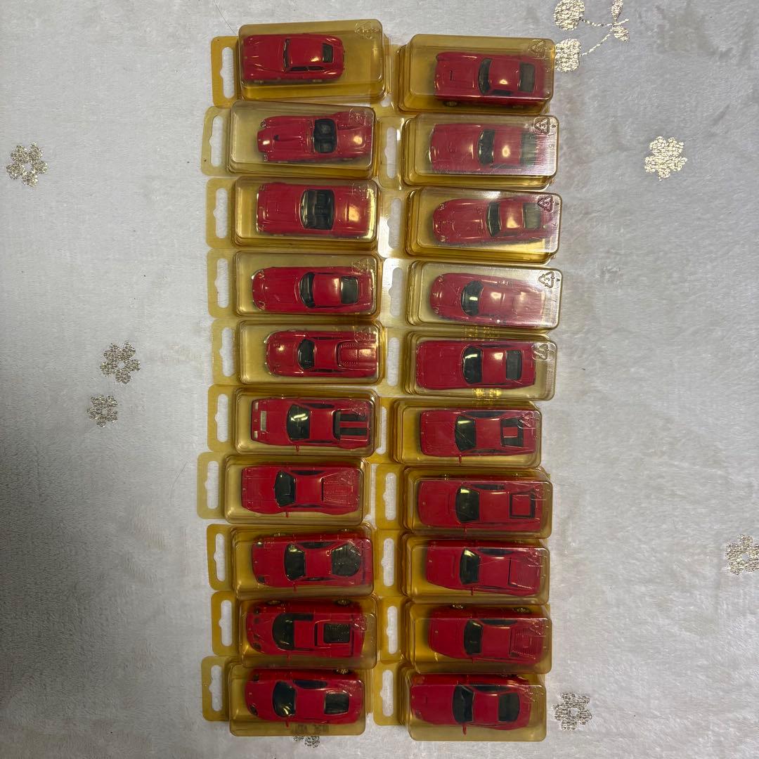 ダイドーFerrari 1/64スケールミニカーコレクション 組立済