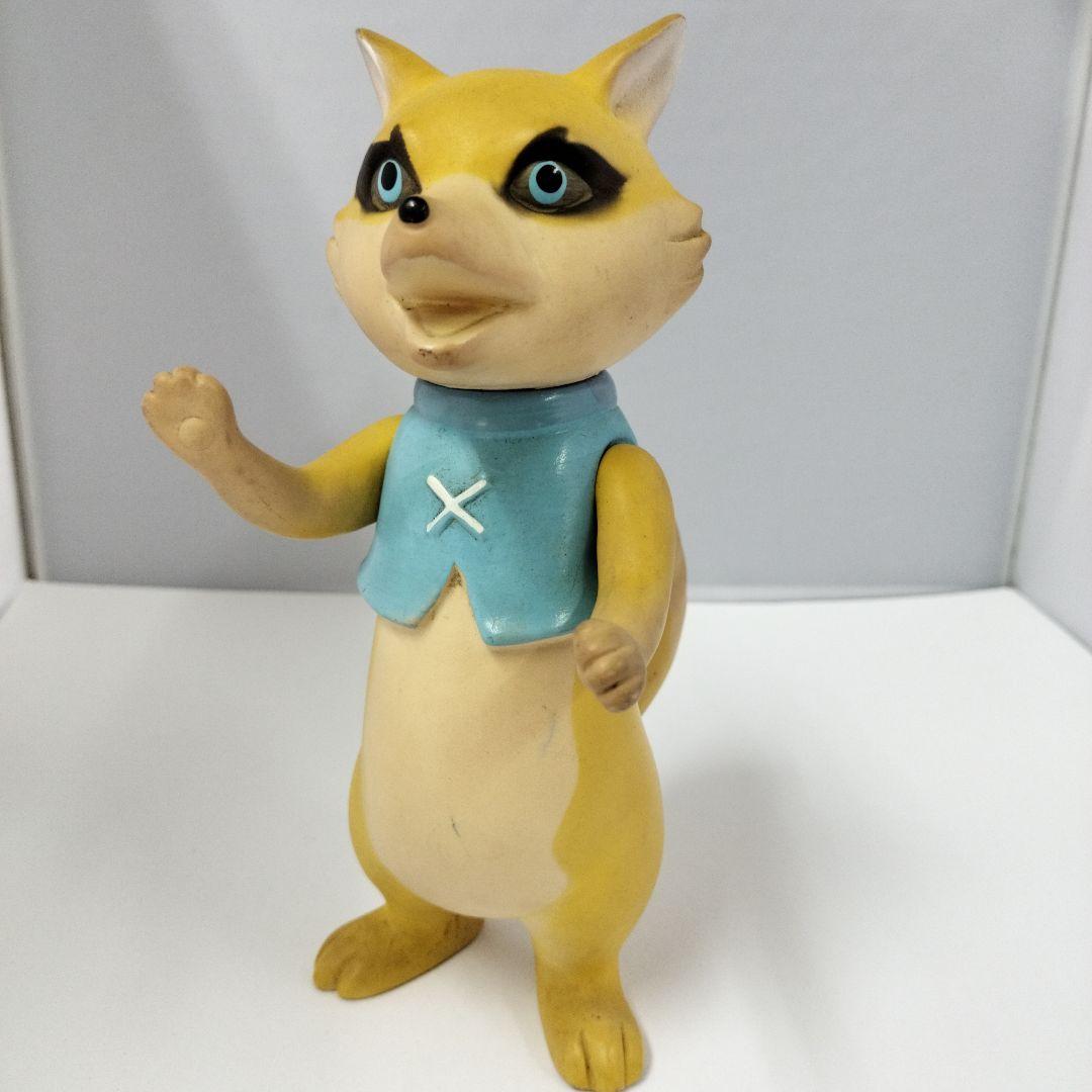 昭和レトロ 希少品 山ねずみ ロッキーチャック ソフビ