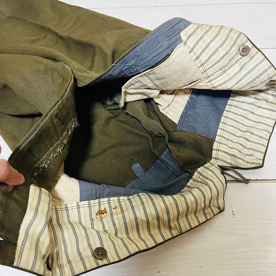 旧日本帝国陸軍 軍服上下 軍医中尉襟章