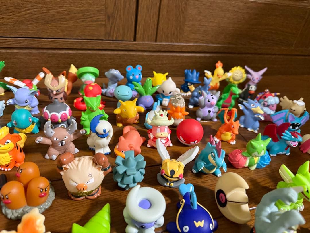 値下げ！【廃盤・クリア・伝説・色ちがい】ポケモンゆび人形約300体 バンダイ