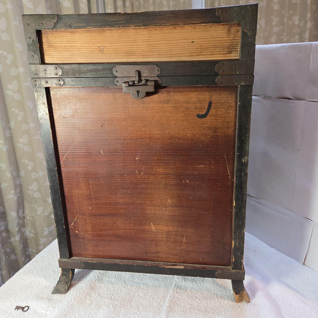 鎧櫃　外鍵付　背負箪笥　武具　刀剣　千両箱　鋏箱　甲冑箱　兜箱　江戸時代