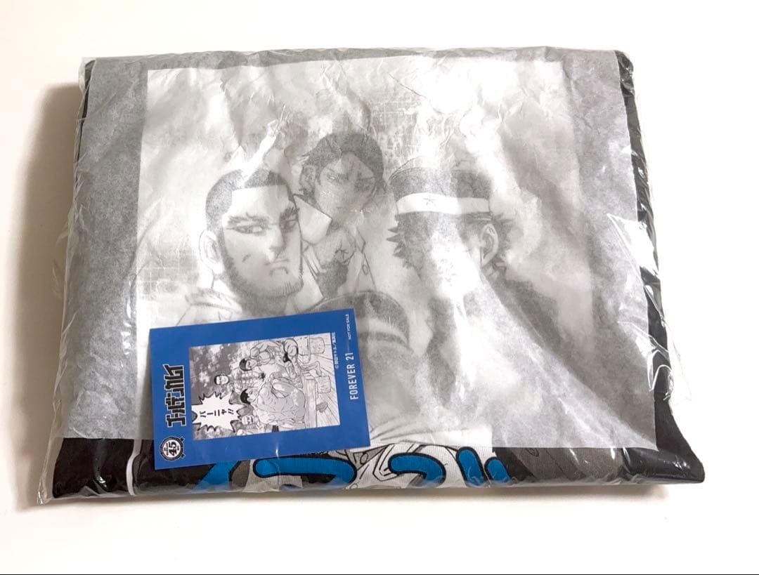 ゴールデンカムイ Forever 21 イヌで来たTシャツ シール付き