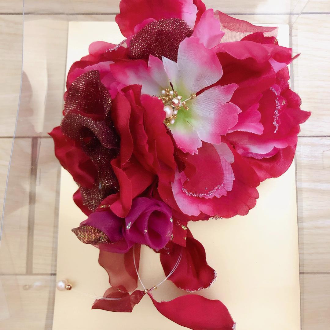 【成人式振袖フルセット】京都きもの友禅　振袖　赤