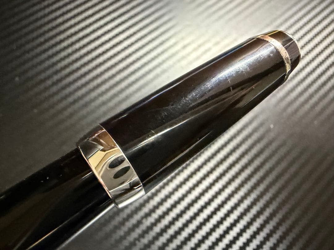 美品 モンブラン ボエム ブルー ローラーボール