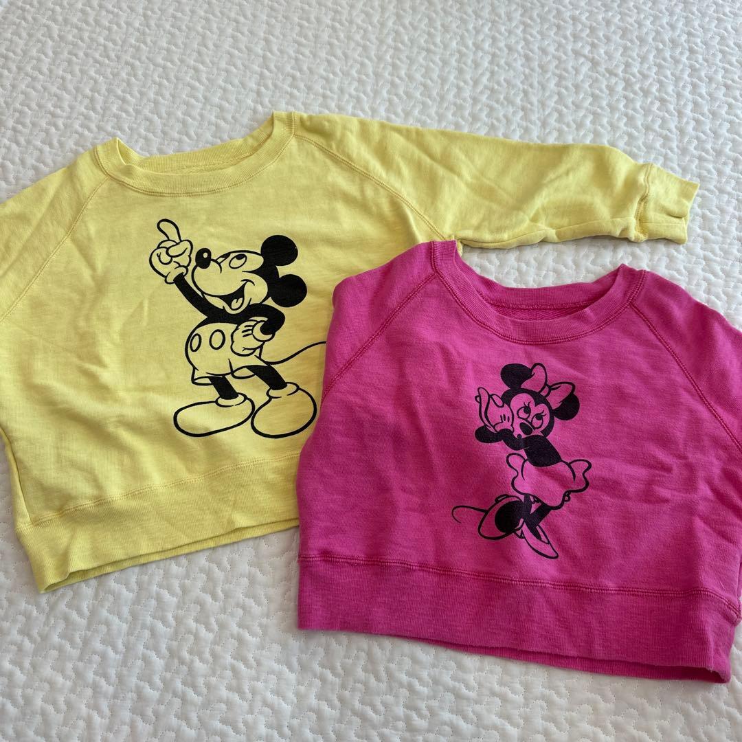 ロンハーマンミッキー ミニー トレーナー キッズ　2歳4歳