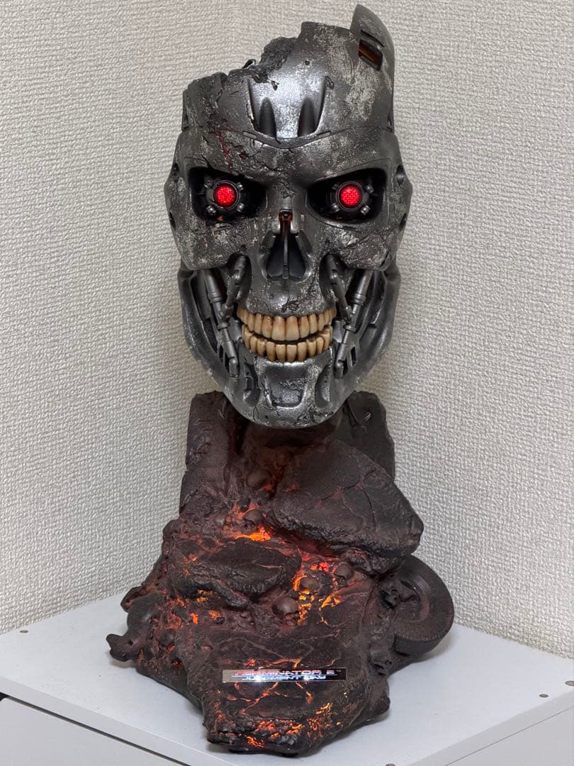 ターミネーター2 T-800 エンドスケルトン アートマスク バトルダメージ
