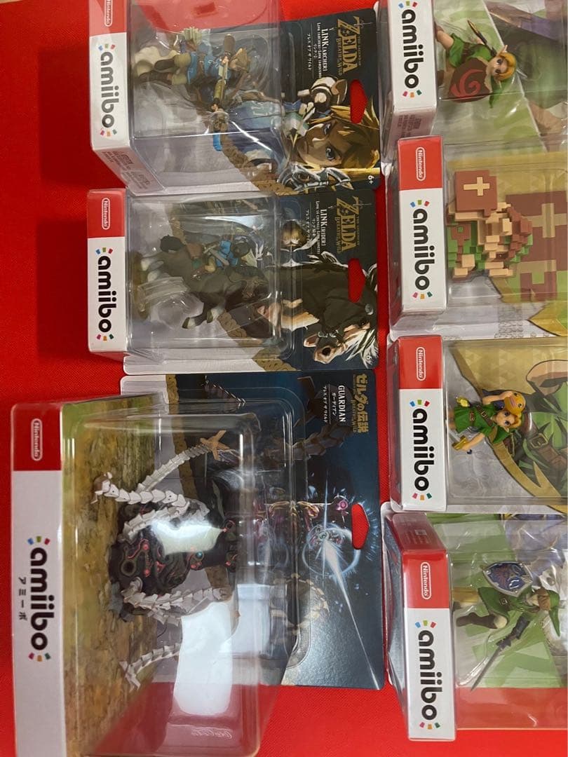 新品未開封☆amiibo10点セット☆ゼルダの伝説シリーズ☆Nintendo