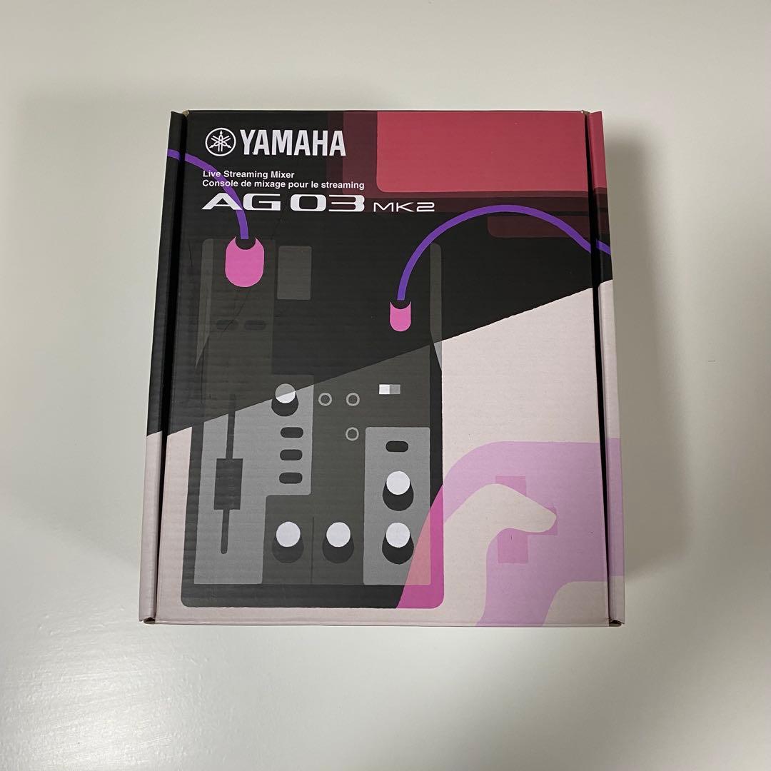 YAMAHA AG03MK2 ブラック オーディオインターフェイス