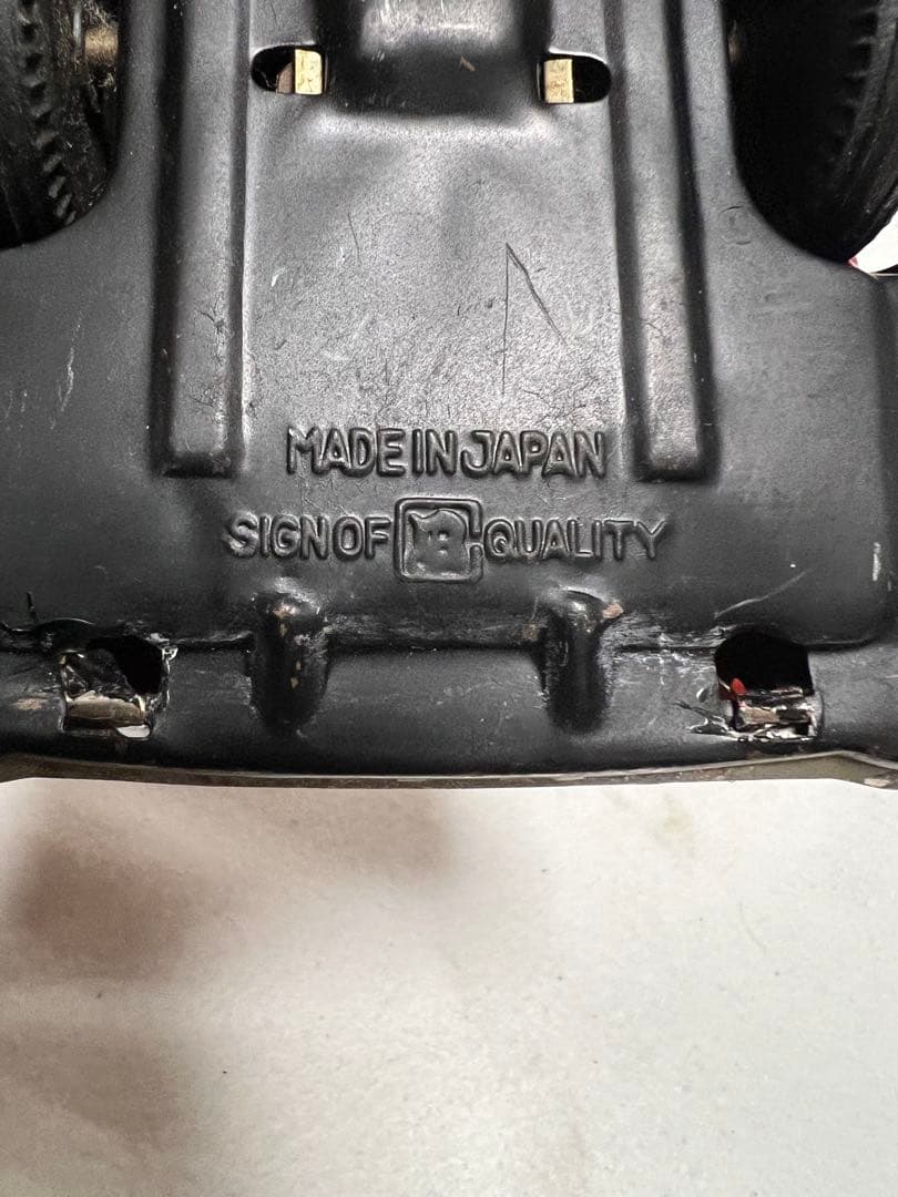 昭和レトロ初代プリンススカイライン　赤色　ブリキ BANDAIバンダイ