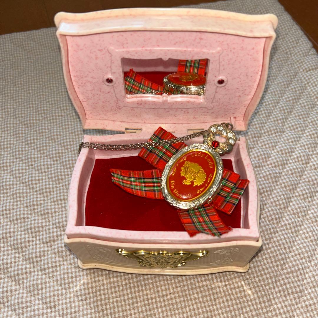 お値下げ♪ 昭和レトロ レディレディ！秘密の鍵ペンダントとオルゴール