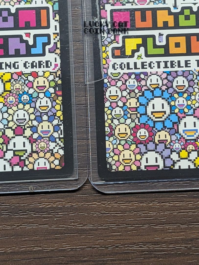 3枚セット　Lucky cat coin bank　村上隆　プロモ