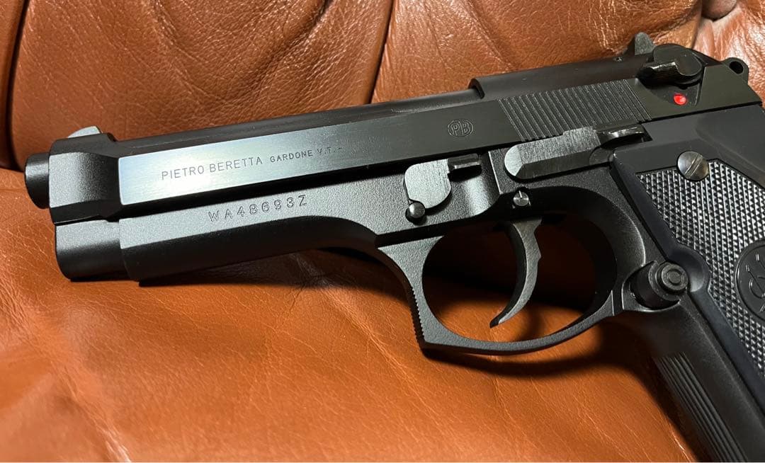WA ベレッタ M92FS ブルーイング 塗装カスタム