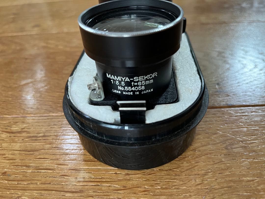 MAMIYA C3 二眼レフカメラ オマケ65ミリ付き　レンズキャップ　動作品