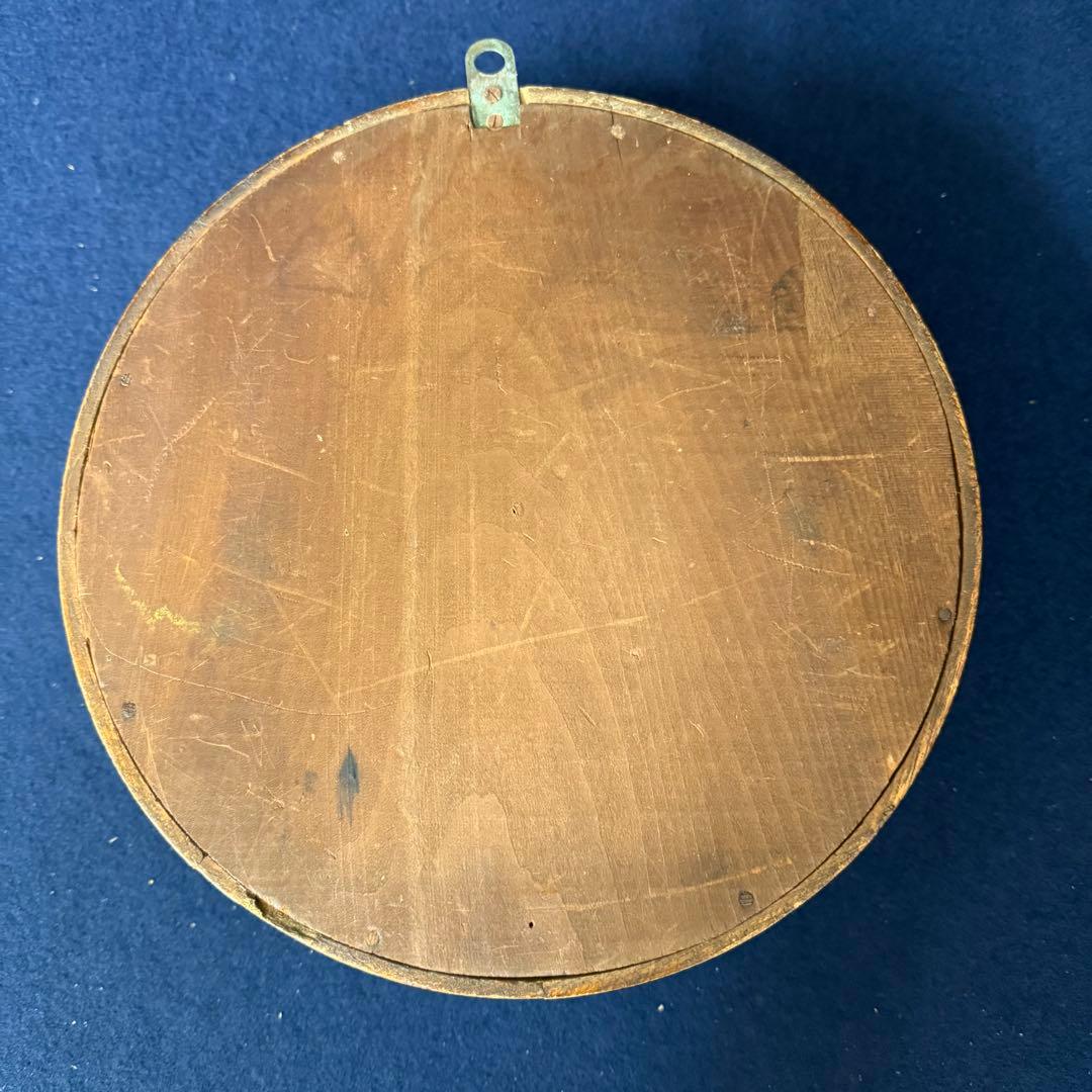 掛時計 ボンボン時計 丸型 BINKOSHA ゼンマイ時計 機械式 名古屋