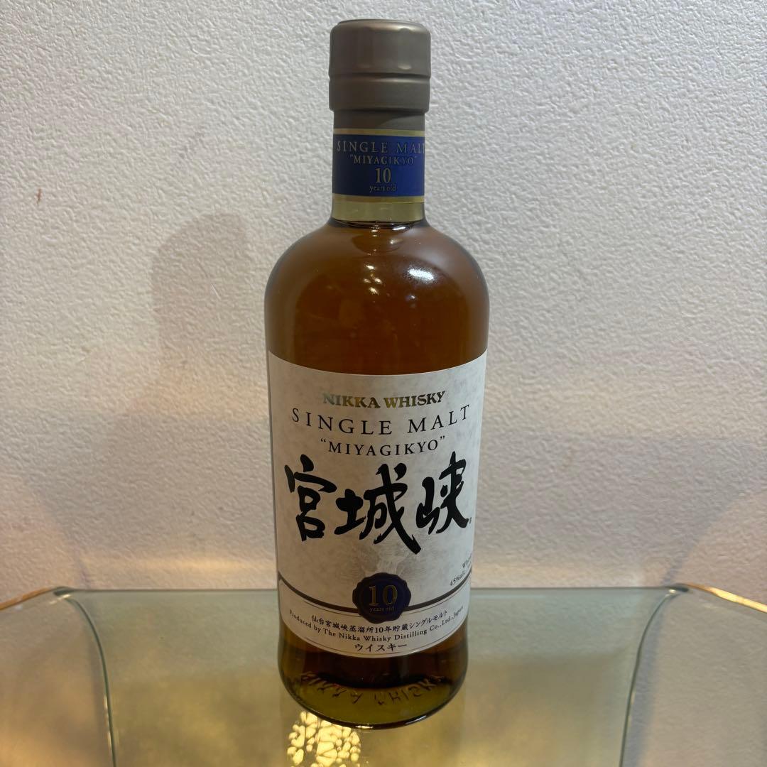 NA3047 未開栓! 宮城峡MIYAGIKYO シングルモルト 10年