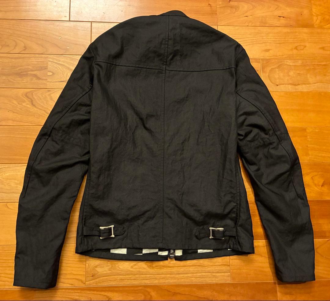 JUNYA WATANABE ジュンヤワタナベ ハの字ライダース　黒　S