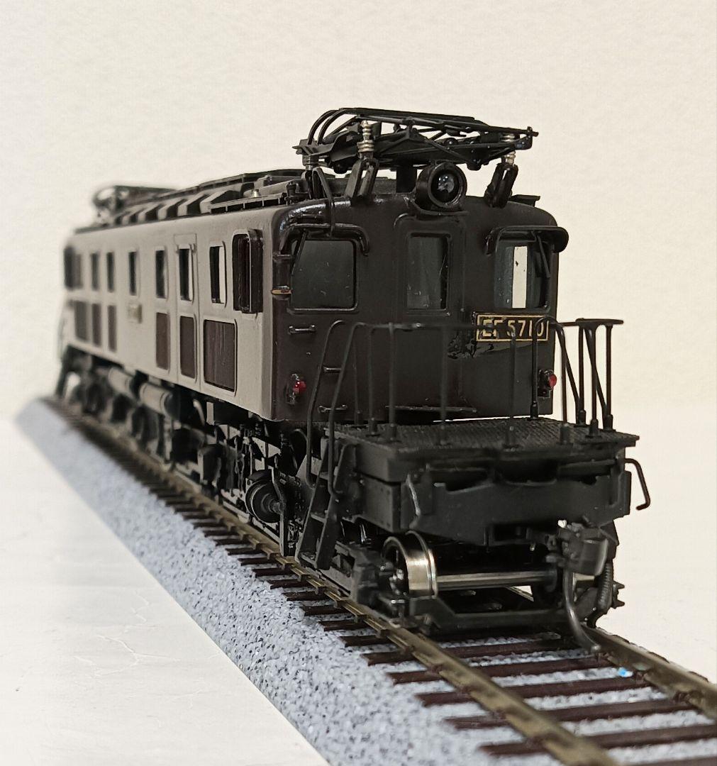 HOゲージ 天賞堂 EF57電気機関車、動作調整済
