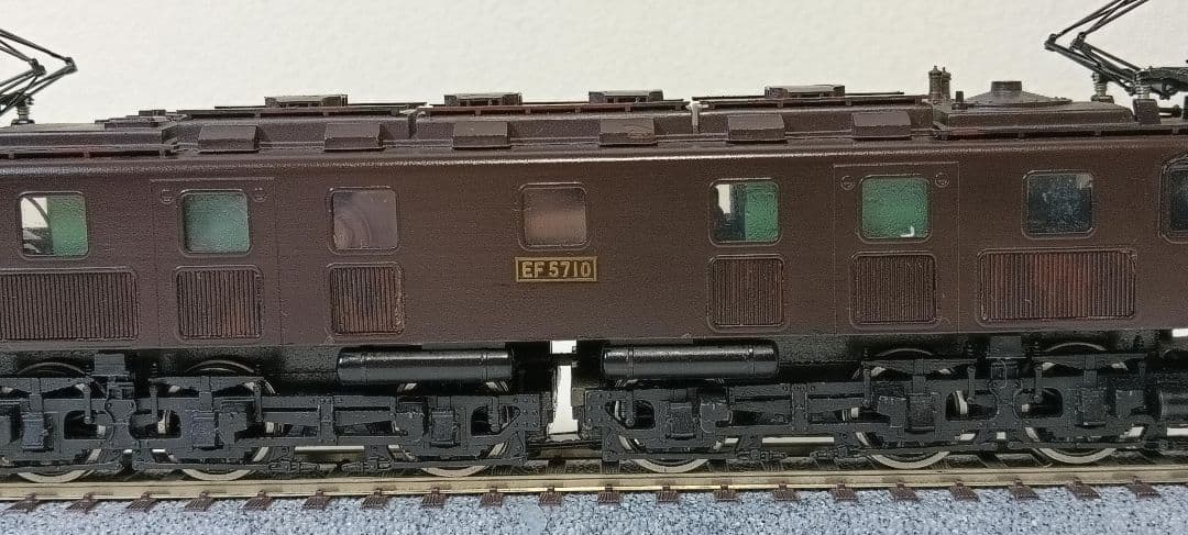 HOゲージ 天賞堂 EF57電気機関車、動作調整済