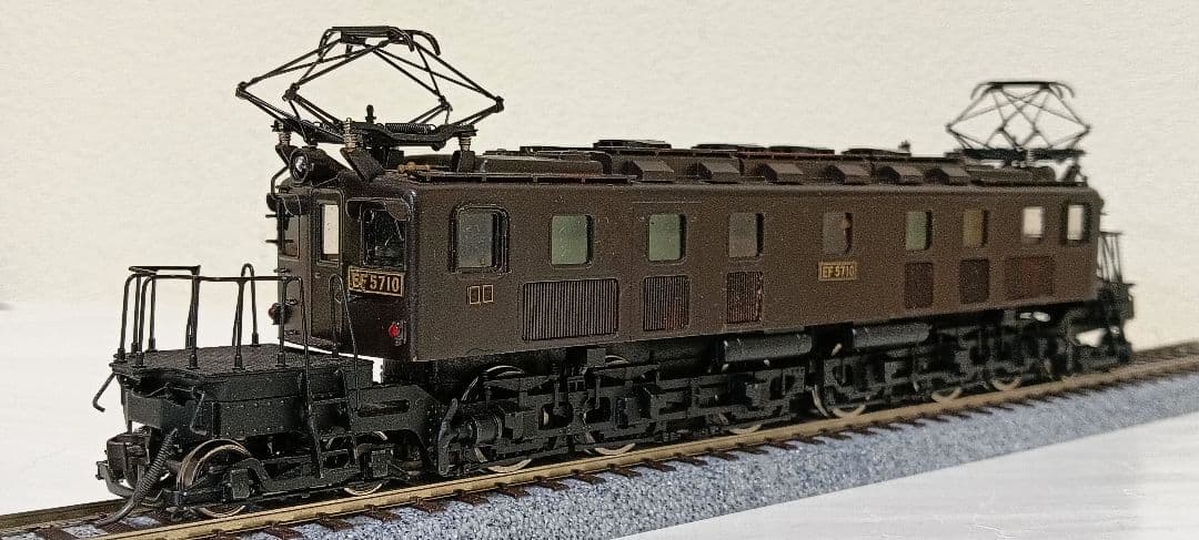 HOゲージ 天賞堂 EF57電気機関車、動作調整済