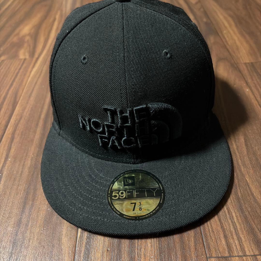 THE NORTH FACE ニューエラ ブラックキャップ 7 3/8