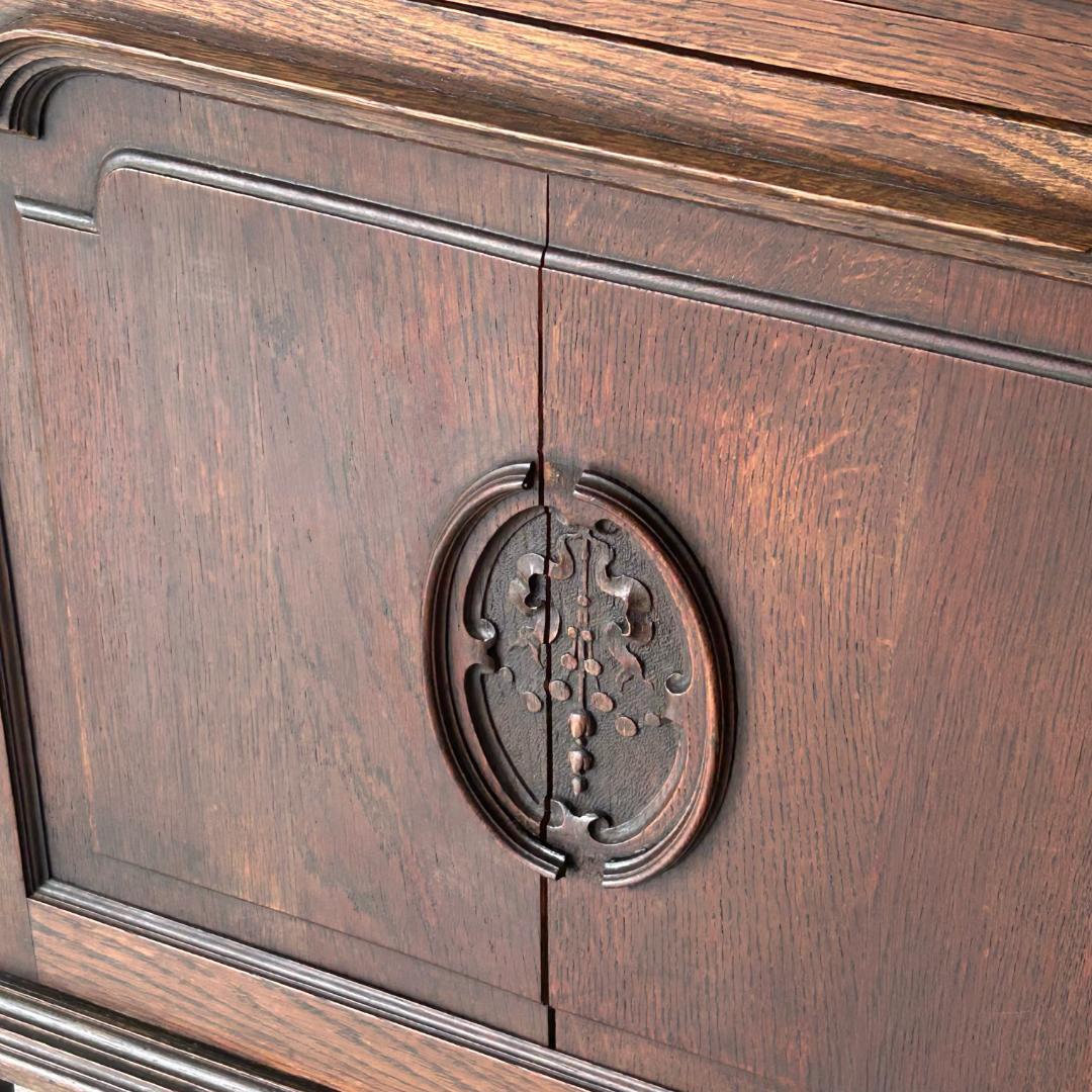 イギリス アンティーク 家具 ミラーバックサイドボード 1930年頃 609A