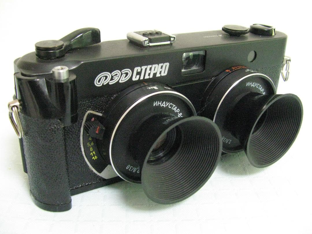 ★ロシアステレオカメラRussiaFEDCTEPEO FEDSTEREOフェド