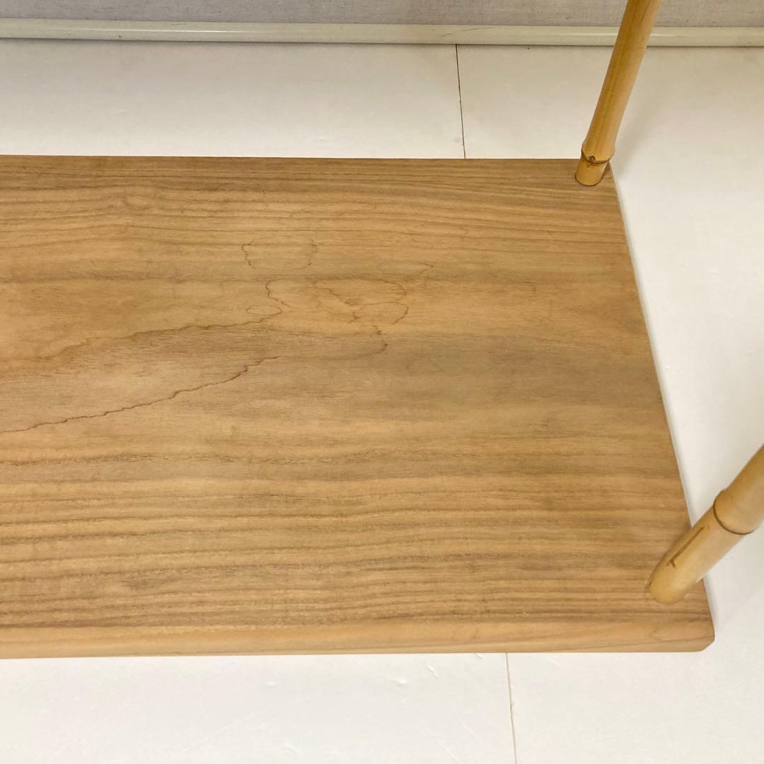 竹台子 行台子 東斉作 利休好 飾り棚 台 木製 組立式 和風 茶道具 レトロ