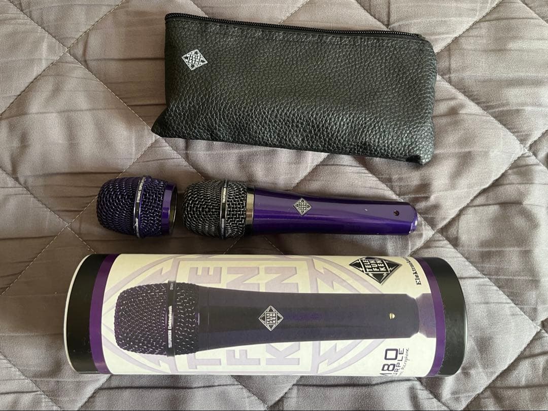 Telefunken M80 ダイナミックマイク パープル(交換グリル付き)