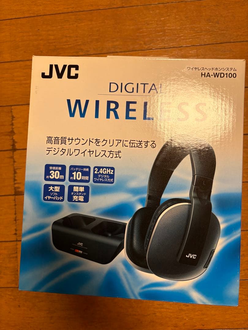 JVCケンウッド　ワイヤレスヘッドホン HA-WD100