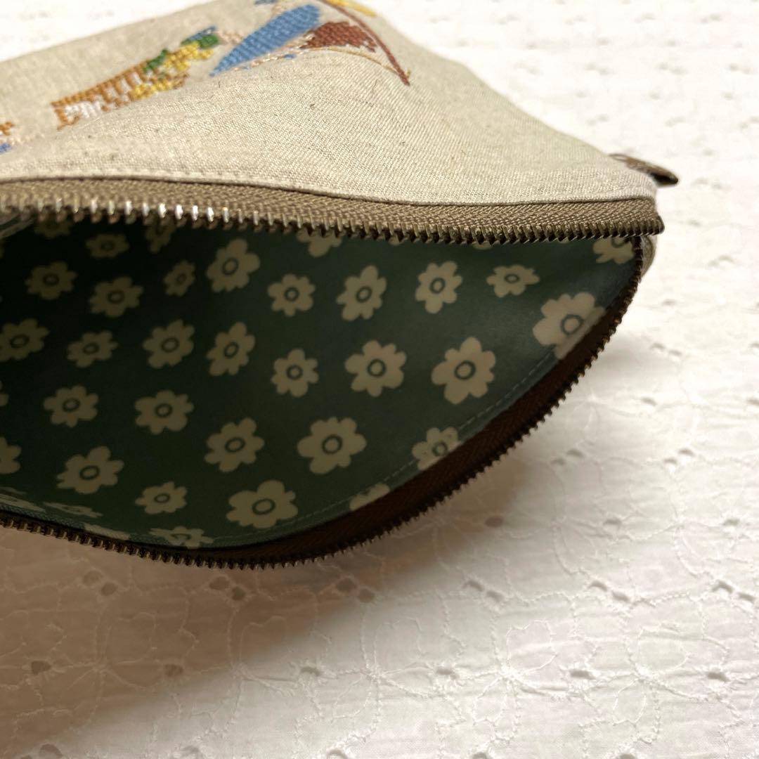 クロスステッチ 完成品 ファスナーポーチ サモイロフ オーダー56