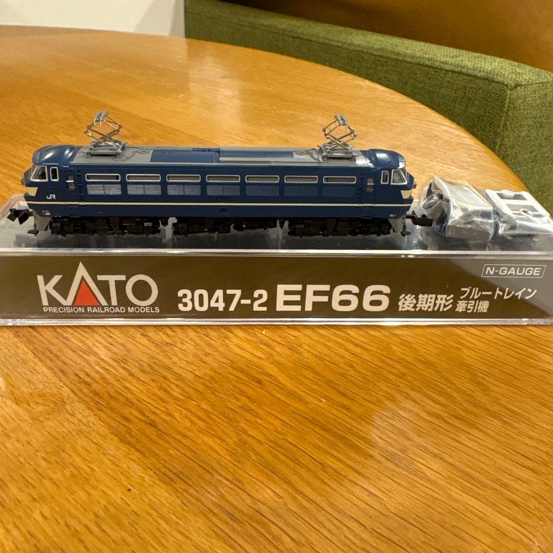 【新同】KATO 3090-2 EF66後期形ブルートレイン牽引機③付属品未使用