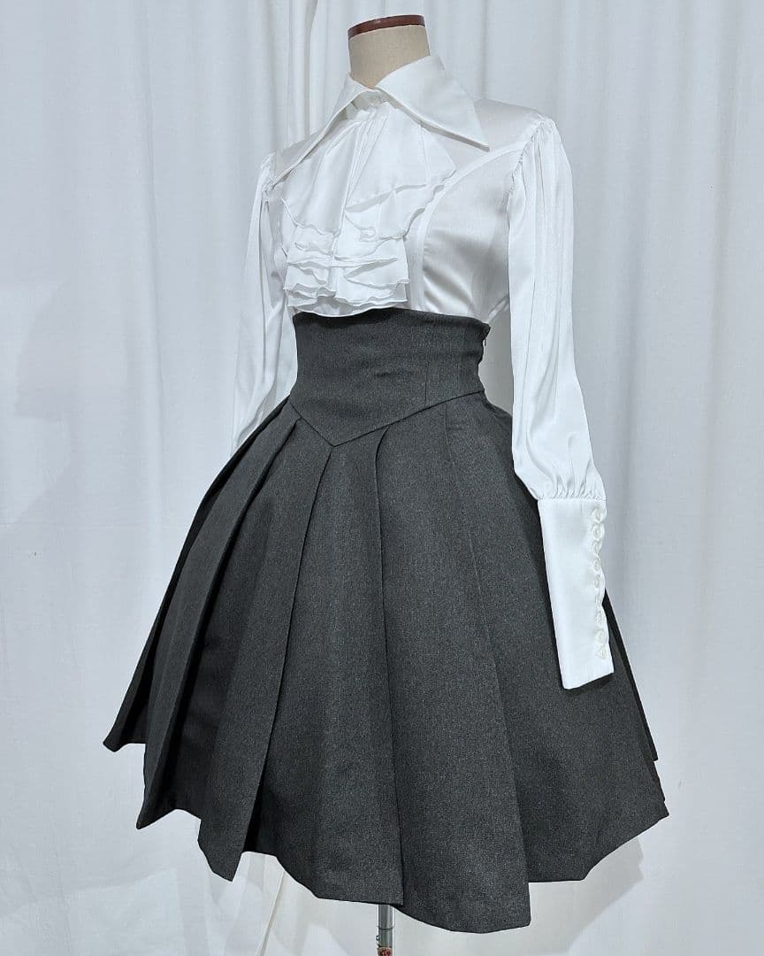 【完売品】アトリエBOZ　プレクスプリーツミニスカート