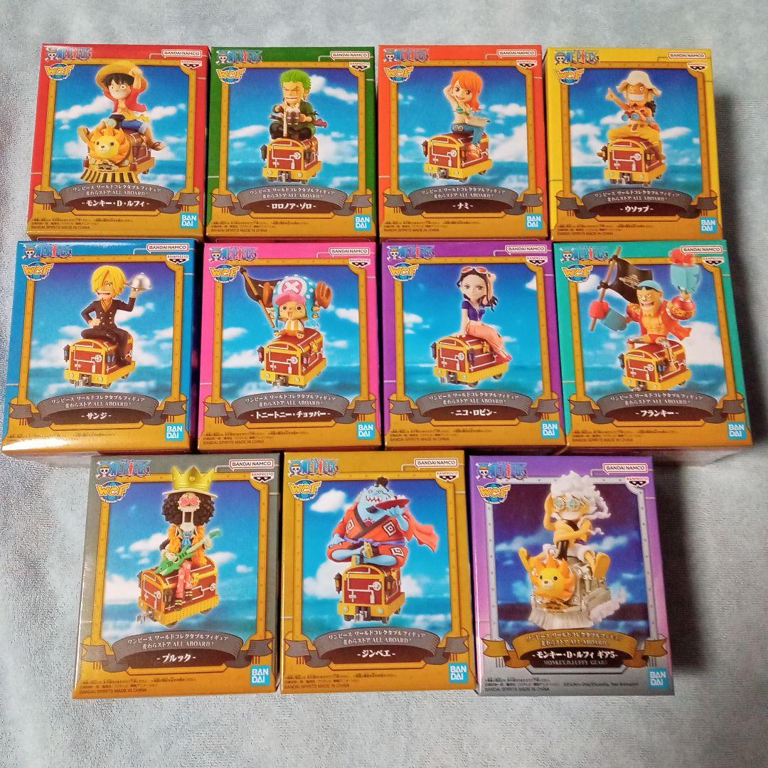ワンピース★コレクタブル★麦わらストア ALL ACOARD!★11個セット