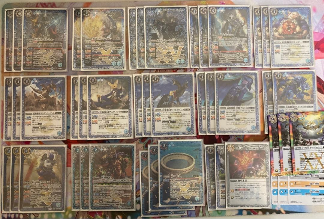 シ*マ様 バトスピ　王契約デッキ40+3+3枚　ラオン