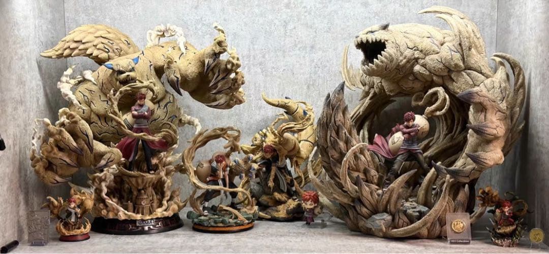 NARUTO ナルト 我愛羅 ガレージキット ガレキ スタチュー④