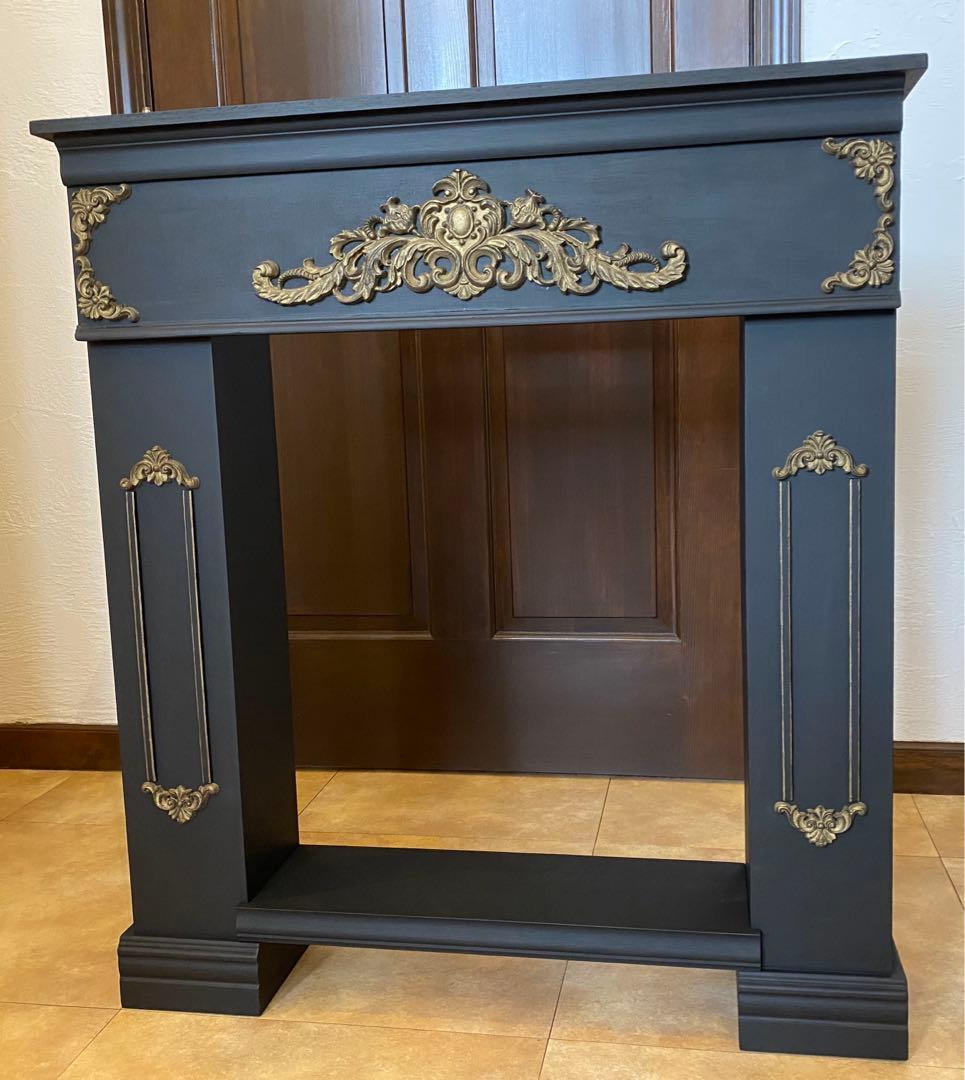 簡単組み立て✴︎マントルピース（棚板付き）