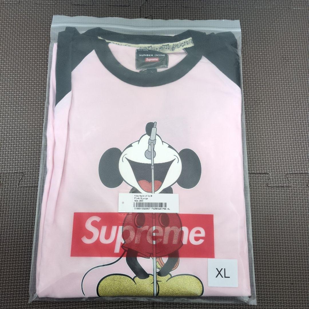 トップス Supreme x Number (N)ine x Mickey Mouse