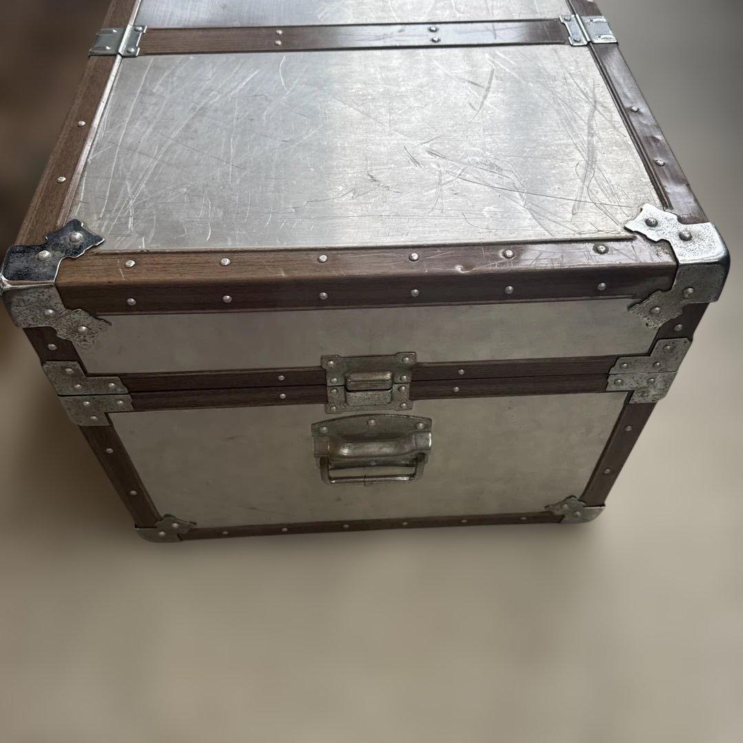 KOWA ビンテージ トランク アルミ 船舶 ケース ボックス アンティーク