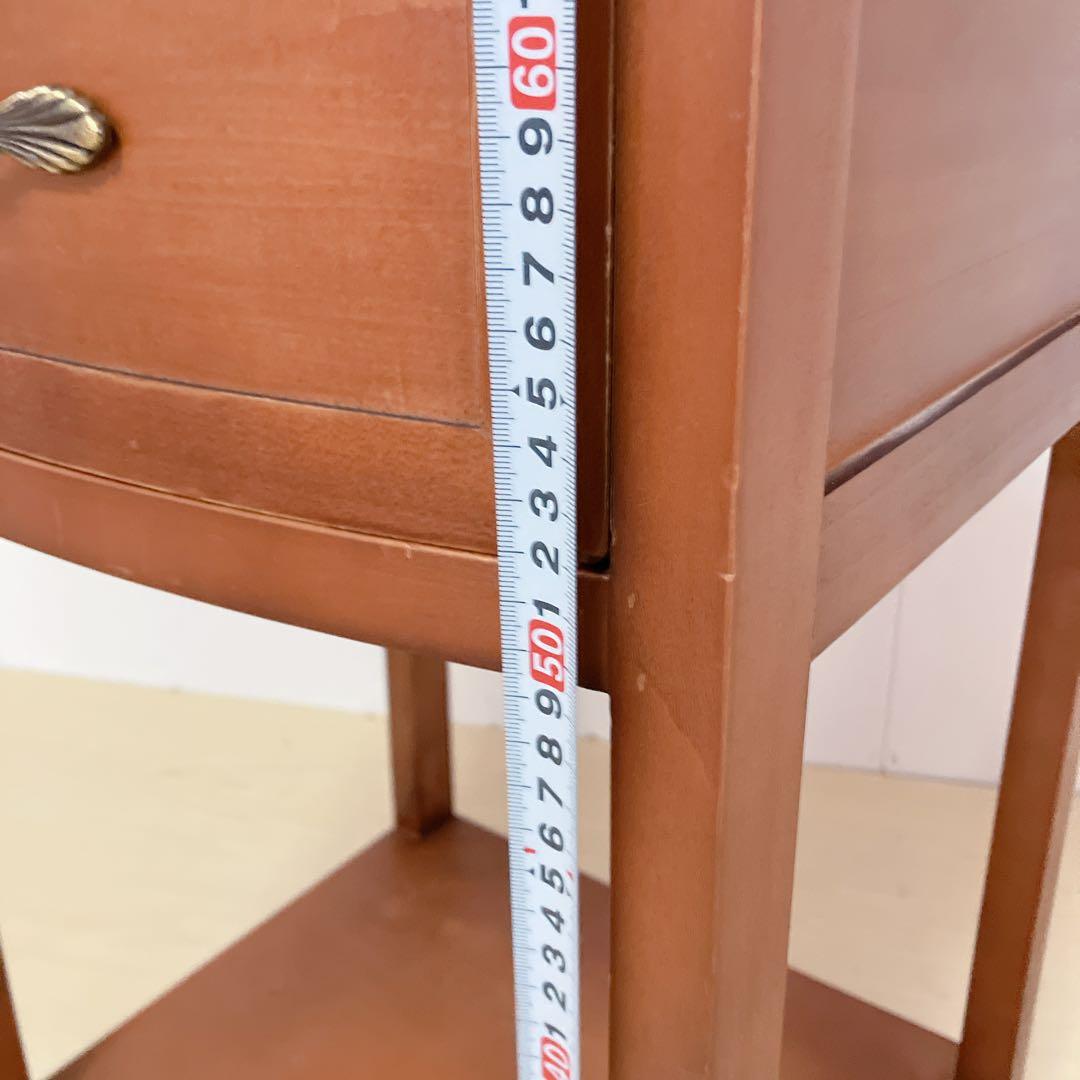 アンティーク調　サイドチェスト　キャビネット　 電話台 飾り棚　コンソール