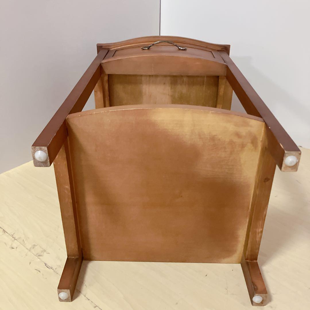 アンティーク調　サイドチェスト　キャビネット　 電話台 飾り棚　コンソール