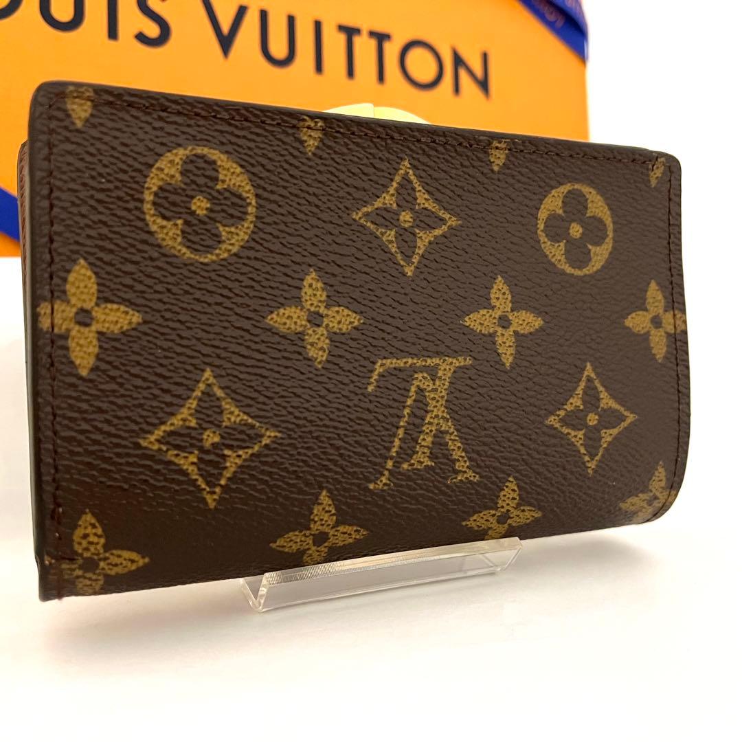 新型✨ルイヴィトン ポルトフォイユ ヴィエノワ モノグラム がま口 二つ折り財布