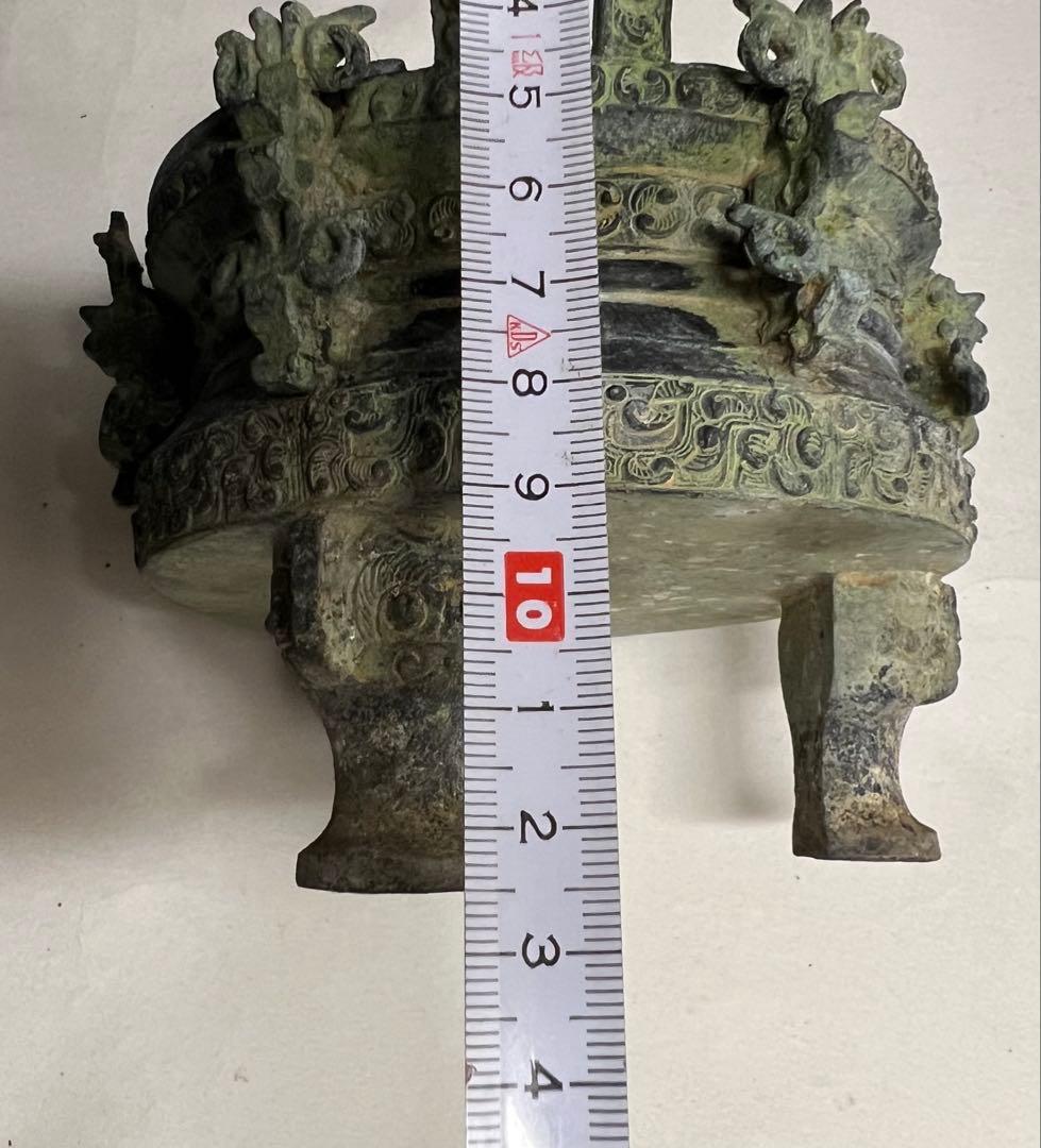 中国春秋時代の青銅器　 王子午鼎　中国古玩