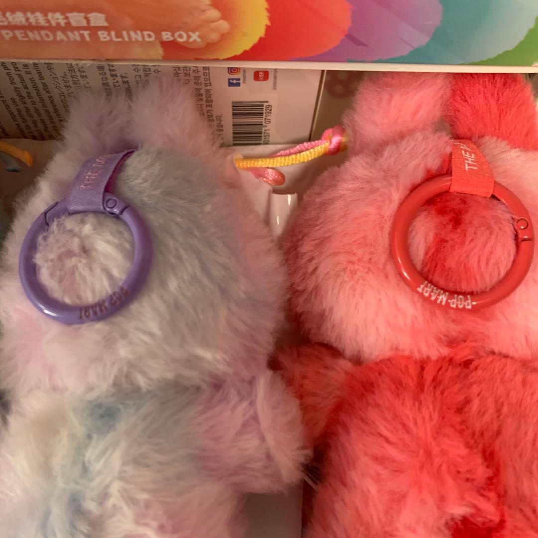 POP MART Big into Energy ぬいぐるみペンダント ラブブ