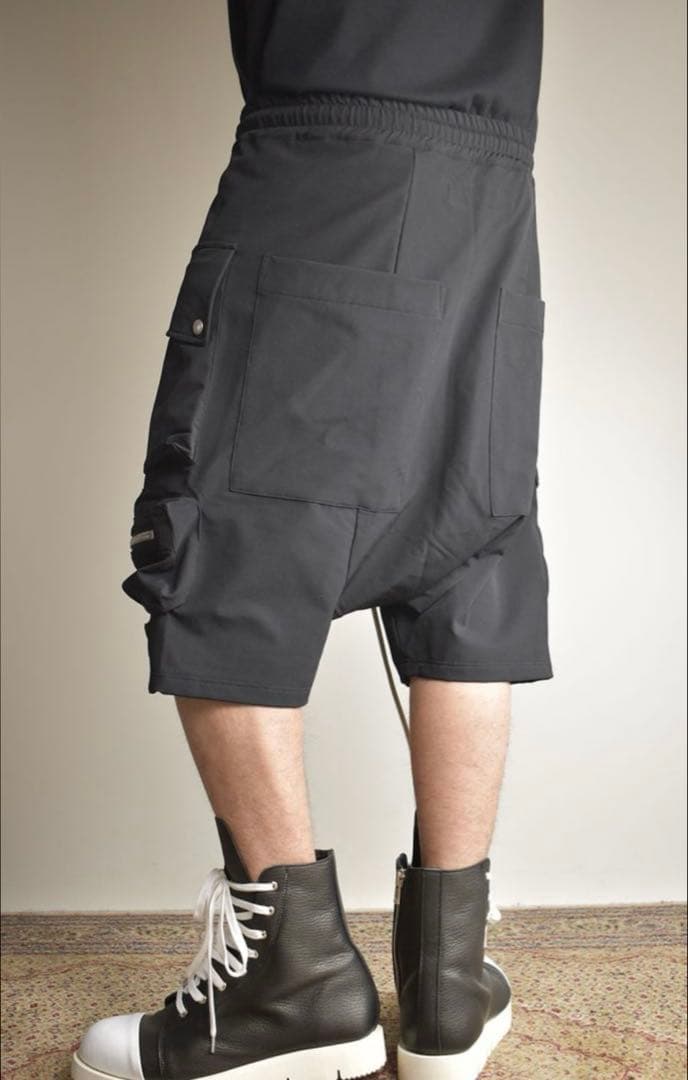 最終値下げ！新作新品A.F ARTEFACTストレッチカーゴサルエルハーフパンツ