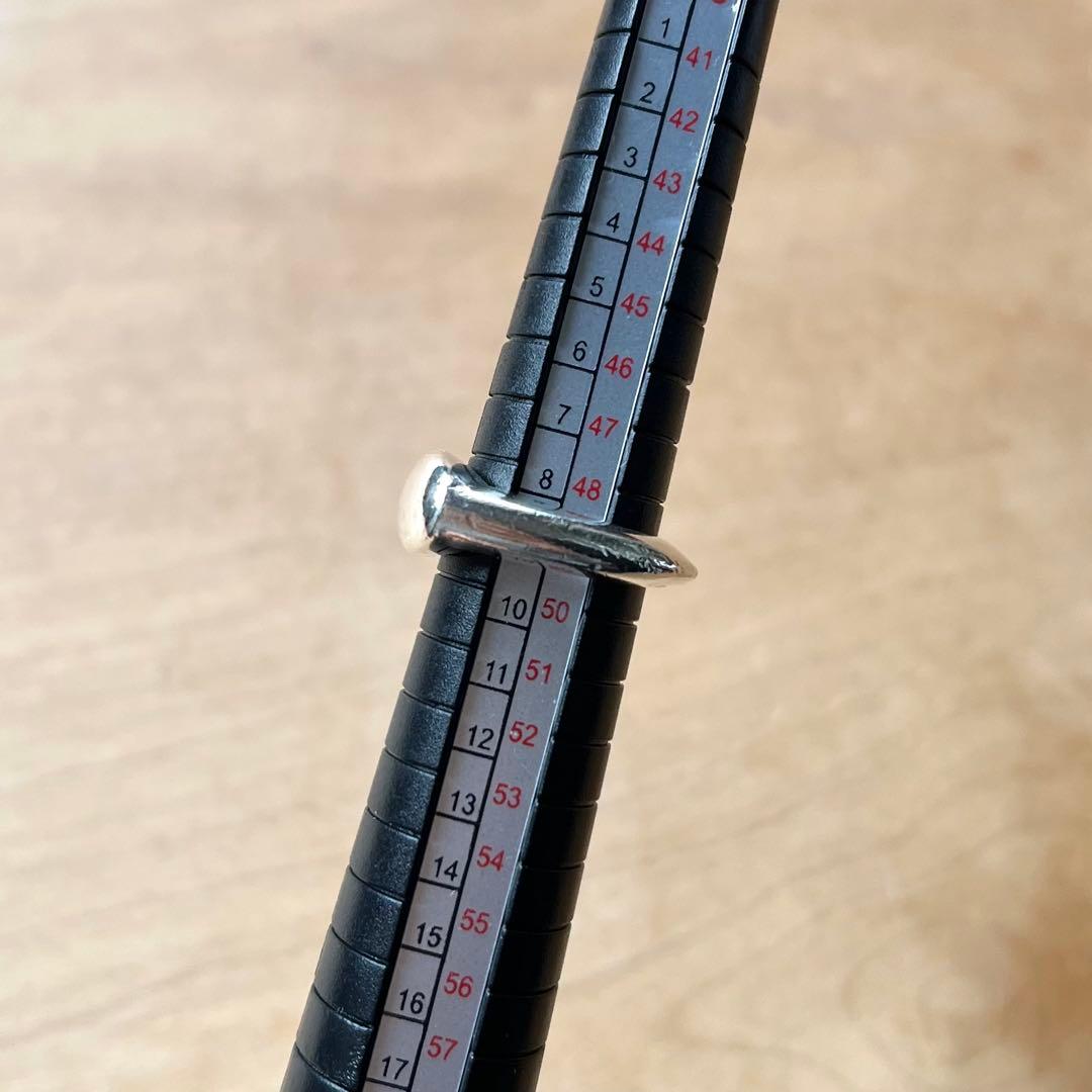 HERMES エトリエ リング シルバー 9号 エルメス ヴィンテージ