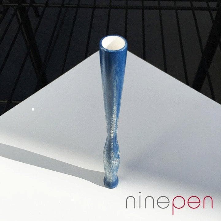 【作家一点物 極稀少】■ninepen サントリーニ ペン軸 ポプラ製■